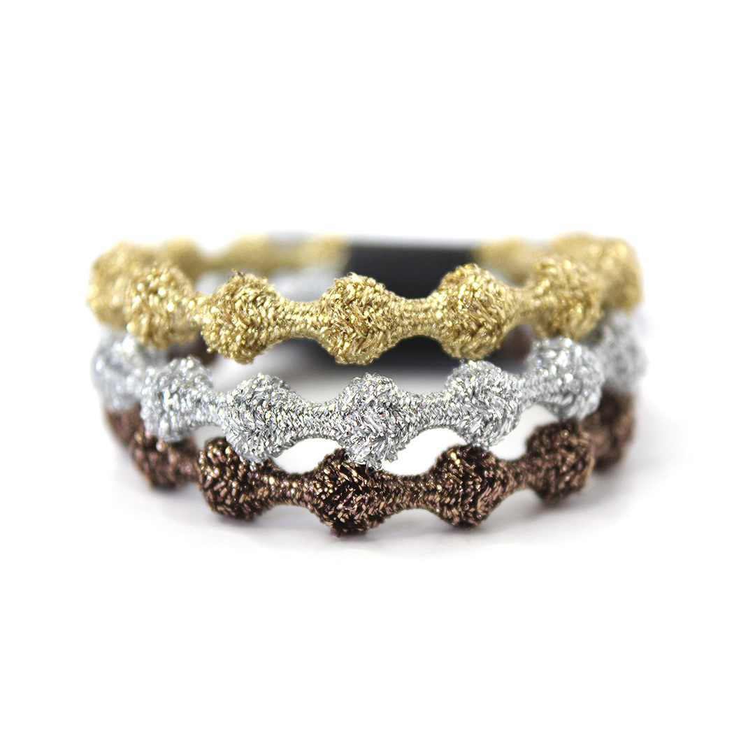 π No Crease Hair Tie / Bracelet (Assorted colors) (100% off) - Caterpy