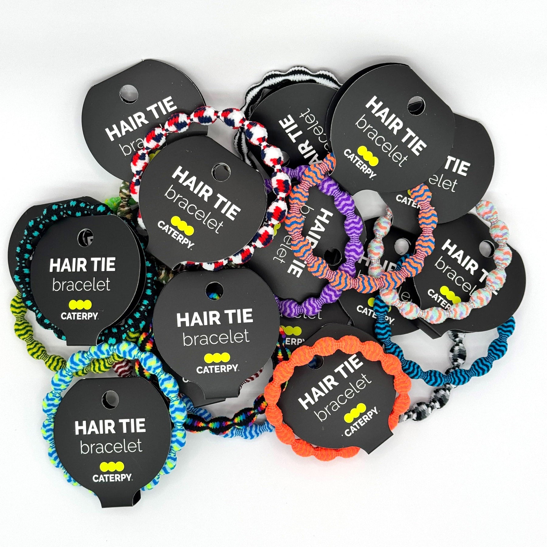 π No Crease Hair Tie / Bracelet (Assorted colors) (100% off) - Caterpy