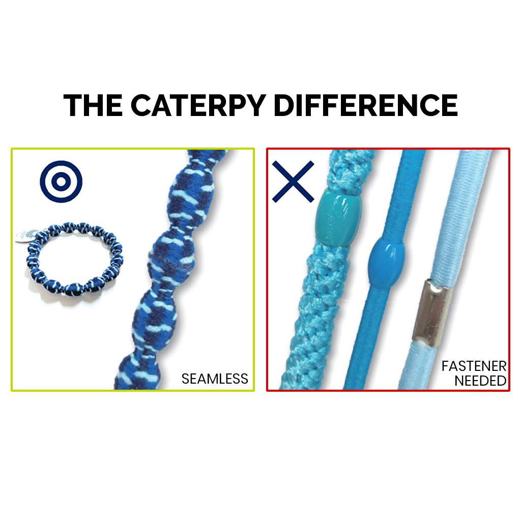 No Crease Hair Tie / Bracelet (Assorted colors) - Caterpy